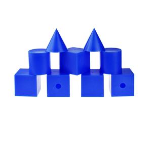 <span class=keywords><strong>La</strong></span> superficie del material didáctico de matemáticas para niños de escuela <span class=keywords><strong>primaria</strong></span> se puede ampliar el cubo de geometría Geometría sólida Modelo de conjunto de 9 piezas - Product Image 1