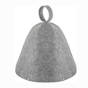 Luxury Cotton Terry Sauna Hat Soft <b>Towel</b> with Custom Logo Eco-Friendly and Washable for Cleaning - Product Image 1