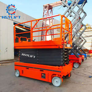 Platform elevasi hidrolik gunting seluler, Platform pengangkat gunting bergerak mendorong sendiri - Product Image 6