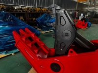 Pulvérisateur rotatif à 360 degrés, cisaille hydraulique pour béton, pour une démolition et un recyclage polyvalents