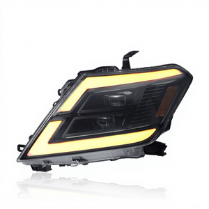 Nuevo Conjunto de Faros LED Modificados de 12V 50W con Luz Diurna y Direccional Transparente para Nissan Patrol Y62 Años 2012-2019 - Product Image 2