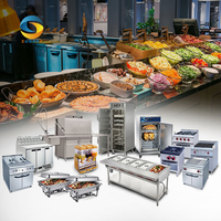 Équipement de Restauration Professionnel : Ensemble Buffet Complet et Robuste pour la Restauration Collective – Solutions de Cuisine Complètes et Conception de Cuisines Professionnelles
