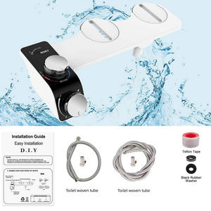 Siège <span class=keywords><strong>de</strong></span> <span class=keywords><strong>toilette</strong></span> bidet intelligent en plastique pour femmes, installation facile, avec double jet d'<span class=keywords><strong>eau</strong></span> chaude/froide et température <span class=keywords><strong>de</strong></span> l'<span class=keywords><strong>eau</strong></span> réglable - Product Image 4