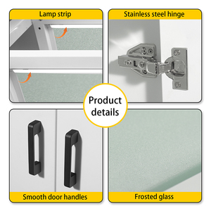 Customized High-end Storage Cabinets Landing For Shopping Mall <strong>Shelves</strong> Color Makeup Skin Care Cosmetics Metal <strong>Display</strong> Rack - Product Image 5