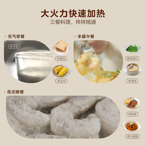 Horno Microondas Midea 20-25L Tipo Inverter con Función de Cocción al Vapor Color Albaricoque M2F - Product Image 3