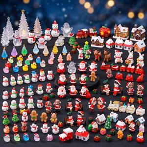 Figuras de Resina 3D de Halloween: Casa de Cupcakes, Tren, Calabaza, Gato Negro, Murciélago, Fantasma, Pareja, Esqueleto, Cementerio, Hueso, Lápida, Mini Escena - Product Image 5