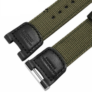Bracelet de <span class=keywords><strong>montre</strong></span> en toile de nylon souple avec boucle à ardillon pour <span class=keywords><strong>Casio</strong></span> SGW 100 GW-3500B/3000B/2000/2500 - Product Image 2