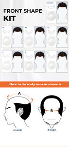 Prótesis Capilar Masculina Nature Hairline de Cabello Humano con Encaje Suizo y Parche Combinado de PU, Cabello Remy Indio, Ondulado de 32 mm, Estilo Libre - Product Image 6