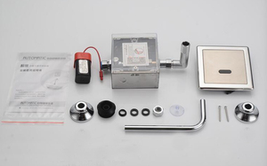 Giá rẻ nhà vệ sinh phụ kiện Đỏ bừng hồng ngoại tự động cảm ứng cảm biến WC tuôn ra Van công cộng tự động tiết kiệm nước tiểu <span class=keywords><strong>flusher</strong></span> - Product Image 5