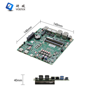 เมนบอร์ดอุตสาหกรรมขนาดเล็กแบบ Mini-ITX รุ่นใหม่ สำหรับ 5 7535HS 2 DDR5 HD DP Display RJ45 LAN COM รองรับ Win10/11/Linux แบบรวม 5 พอร์ต - Product Image 5