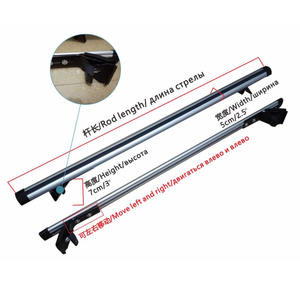 Portaequipajes <span class=keywords><strong>de</strong></span> Aluminio para Techo <span class=keywords><strong>de</strong></span> Coche con Soporte para <span class=keywords><strong>Pala</strong></span> - Product Image 1