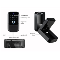 Custodia impermeabile all'ingrosso in fabbrica codice Tuya per impronte digitali Wifi Smart Key Box App telecomando a muro combinazione scatola di serratura per porta