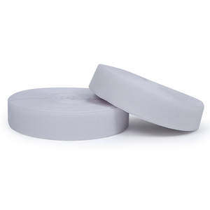 Ventes en gros de rubans auto-agrippants tissés non adhésifs pour machines à coudre, attaches pour vêtements, accessoires blancs, support OEM ODM - Product Image 1