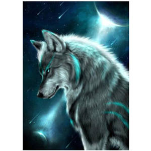 <span class=keywords><strong>Peinture</strong></span> de <span class=keywords><strong>diamant</strong></span> 5D à faire soi-même, haute qualité, durable, une variété de paysage d'animaux, <span class=keywords><strong>loup</strong></span>, vente en gros, - Product Image 2