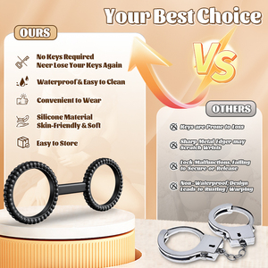 Наручники для взрослых, секс-игрушка, БДСМ-фиксаторы для рук, SM-игрушки для женщин и пар, эротические игры для взрослых, секс-игрушки для фиксации на кровати, БДСМ-игрушки - Product Image 3