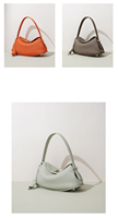 Nouveau design 2026 – Sacs à main de luxe en cuir véritable pour femmes, sacs à bandoulière et sacs sous le bras en cuir de vachette de haute qualité