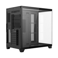 AntarcChill Gaming Computer Case With 3 Sided Tempered Glass Panel High End Pc Casing Cases Cabinet Support 360mm Radiator