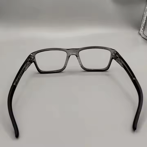 Gafas Ópticas Rectangulares para Hombre MORESE 2078, Protección contra Luz Azul, Patrón Geométrico, Montura Completa, Diseño Moderno con Estampado - Product Image 3