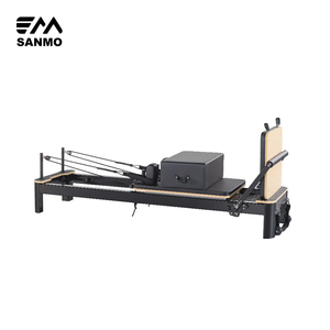 Máquina <span class=keywords><strong>Reformer</strong></span> de Pilates de Metal en Aleación de Aluminio para Ejercicios de Core y Fitness en el Gimnasio o el Hogar Hecha en China - Product Image 3