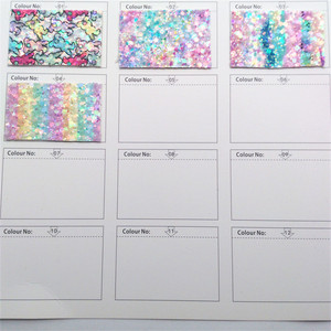 134*90CM Easter Rainbow Bunny Stripes Shiny Synthetic Vinyl PU Glitter Fabric <strong>Sheets</strong> Chunky Leather for DIY Accessories