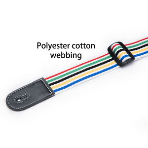 Ukulélé de style dessin animé coloré en gros avec bandoulière en coton souple durable et réglable avec un crochet - Product Image 3