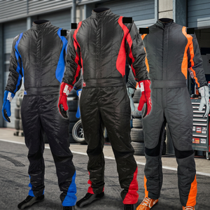 Combinaison de Karting Unisexe Wheeldeal CIK FIA Niveau 2 Personnalisable Couleur Logo Sublimation Numérique 100% Polyester Anti-Plis Séchage Rapide - Product Image 3