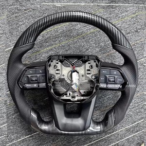 Volant en cuir intégral chauffant et vibrant, amélioré, avec fonction Plug and <span class=keywords><strong>Play</strong></span> pour TOYOTA LC200/Prado LC250 - Product Image 6