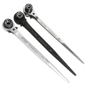 Ratchet Wrench 14-21mm Double End Metric Chrome Plated High Carbon Steel Diy Tool - Product Image 4