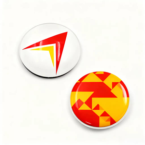 Sublimation Dome Cute Crystal Magnets Glass Refrigerator Magnet Custom - Product Image 3