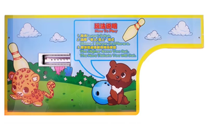 Bán chạy nhất đồng tiền hoạt động Arcade Bowling trò chơi máy, đôi thành phố Arcade Bowling mô phỏng, giải trí và Đào tạo - Product Image 6
