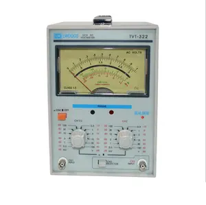 TVT-322 Dual Channel Milivoltmeter Double Needle Millivoltmeter New Design High Quality Pointer Voltage Measuring Instruments