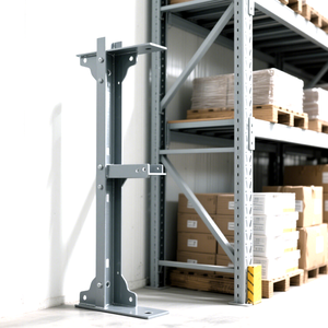 OEM đồ nội thất trang trí màu đen kim loại sắt 90 độ Wall Mount <span class=keywords><strong>L</strong></span> hình dạng góc dập Kệ góc khung - Product Image 4