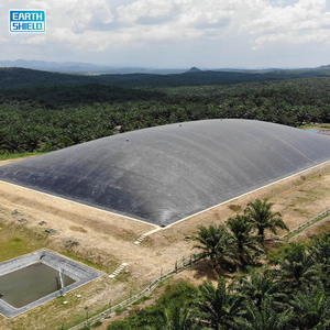 Forro de HDPE resistente a los rayos UV para plantas de biogás, lagunas de aguas residuales, Geomembrana para lagunas anaeróbicas, hecho de polietileno de PVC EPDM PP - Product Image 5