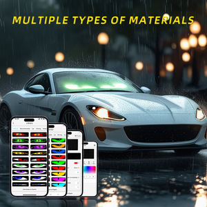 Schermo trasparente flessibile a Led impermeabile con schermo adesivo a Led demone occhio dinamico per camion altri accessori per luci auto - Product Image 2