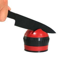 Suction Cup <b>Knife</b> <b>Sharpener</b> Tungsten Carbide Ceramic Rod Multi Grit Manual Kitchen Tool Household Gadget - Product Image 3