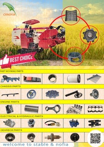 Indonésie Sulawesi Crawler Karet 600x90x56 Pneu pour Moissonneuse-batteuse Lovol Niskala 102, Pièce de rechange - Product Image 4