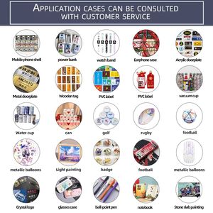 Nouvelle imprimante jet d'encre UV A3 A4 multi-couleurs DTF pour coques de téléphone, acrylique, cuir, verre, bouteilles et autocollants - Product Image 3