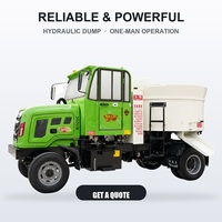 Camion malaxeur à béton haute capacité 3m3 auto-chargeur haute efficacité pour projet industriel