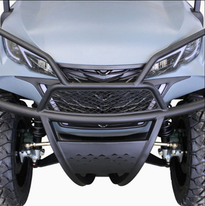 Custom Factory 4+2 Seat Stainless Steel Electric Golf Cart with Lithium Battery 36-Hole <b>Range</b> Hunting Buggy 300kg Load 24km/h - Product Image 5