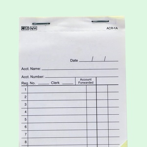 Tốt Bù Đắp In Ấn Màu Đen Sao Chép Từ Carbonless Cuốn Sách Giấy Cho Bồi Bàn - Product Image 3