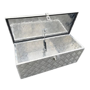 <span class=keywords><strong>2025</strong></span> Alumínio Quadrado Pequena Caixa De Ferramentas Bloqueável Caminhão Reboque Armário De Armazenamento Com Alças Inoxidável - Product Image 6