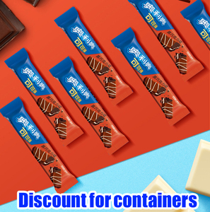 Venta caliente Pocky 55g <span class=keywords><strong>queso</strong></span> crema y chocolate con sabor afrutado barra <span class=keywords><strong>de</strong></span> leche crujiente y dulces aperitivos deliciosas galletas chinas - Product Image 2