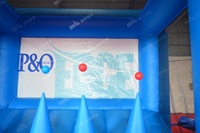 Jeu de tir gonflable de carnaval, galerie de tir interactive, jeu de tir à l'arc gonflable, jeu de tir à la balle flottante