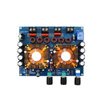 XH-A128 Carte d'amplification numérique Bluetooth 5.0 160W*2+220W Stéréo 2.1 Canaux DC12-32V