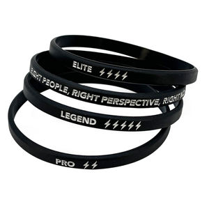 Yeni şık toplu ucuz silikon kauçuk bilekliği toptan özel ince silikon bileklik - Product Image 6