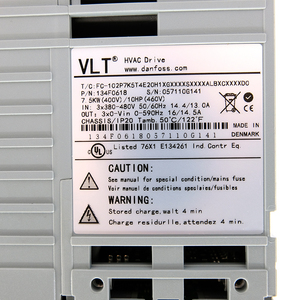 ไดรฟ์ AC รุ่น VLT FC-102 กำลังไฟ 7.5 กิโลวัตต์ แรงดันไฟฟ้า 380-480 โวลต์ ควบคุมความเร็วรอบมอเตอร์แบบปรับความถี่ได้ - Product Image 6