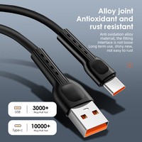 Kualitas Superlative 4.5 Silikon Cat Kuku Paduan Logam Antioksidan Tahan Karat Kabel Multifungsi USB Tipe-C Tipe-C 6A