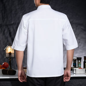 مترو الانفاق مكتب العمل الزي المورد الأحذية Fxd ملابس العمل Uniforme De <span class=keywords><strong>Chef</strong></span> Para Mujeres موحدة مطعم مقهى بار طاه مآزر - Product Image 3