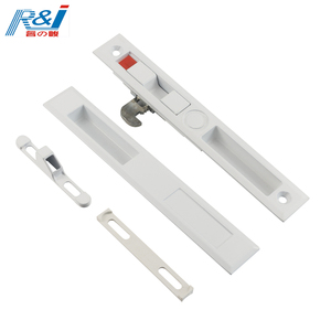 Cerradura <span class=keywords><strong>de</strong></span> aleación <span class=keywords><strong>de</strong></span> aluminio <span class=keywords><strong>de</strong></span> doble cara <span class=keywords><strong>para</strong></span> puerta o ventana corredera - Product Image 1