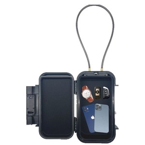 Li Ren Portable Beach <b>Storage</b> <b>Box</b> ABS <b>Waterproof</b> Lockable Rectangle Hook Type Jewelry Case Outdoor Hanging Large Capacity - Product Image 2